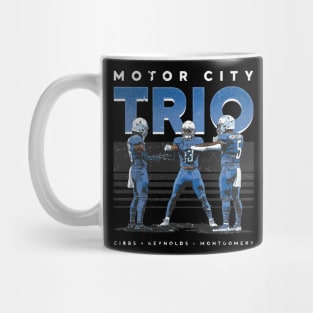 Jahmyr Gibbs Craig Reynolds & David Montgomery Detroit Trio Mug